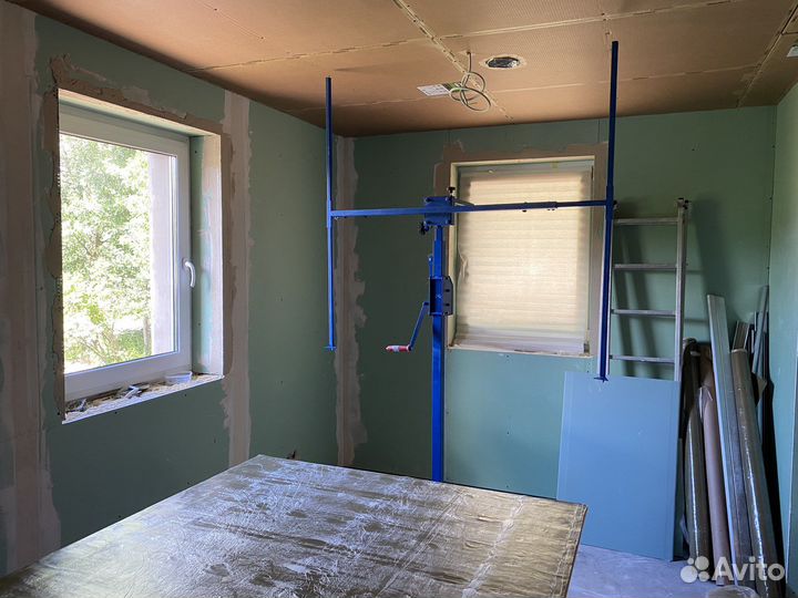 Подъемник для гипсокартона аренда. Для панелей