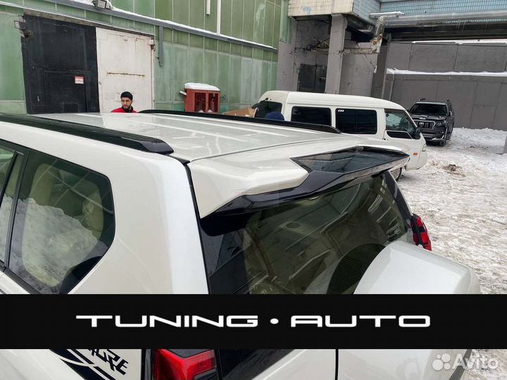 Спойлер на верх Toyota LC Prado 150 khann W8939