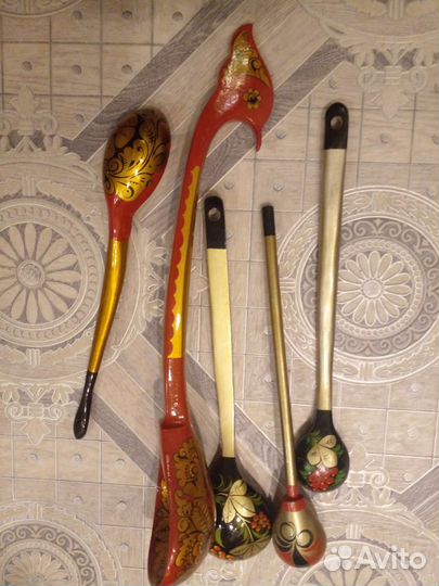 Ложки хохломские