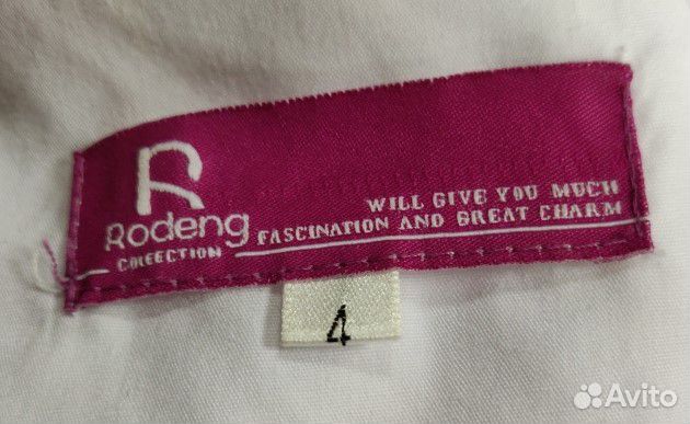 Нарядное платье Rodeng Размер 4/104