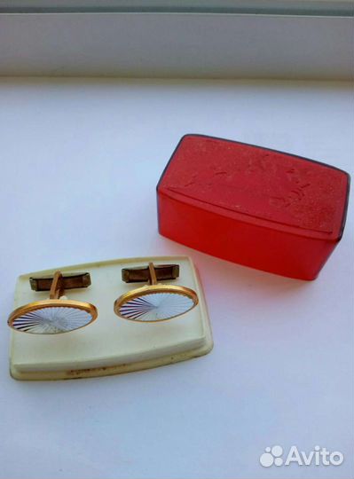 Запонки манжетные. СССР