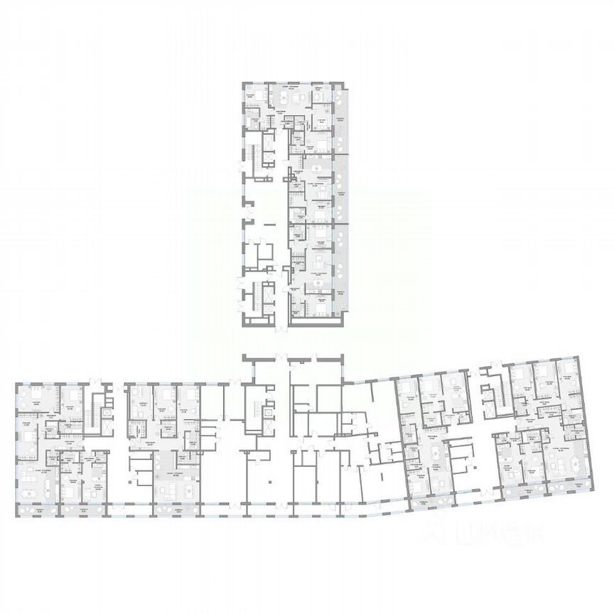 1-к. квартира, 60,2 м², 1/6 эт.