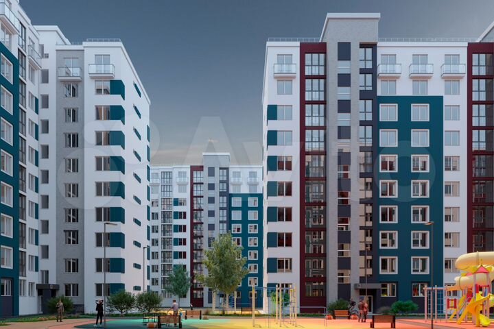 2-к. квартира, 62,1 м², 5/10 эт.