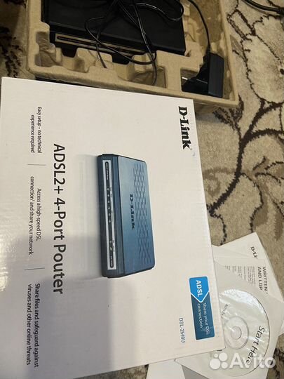 Роутер D-Link DSL-2540U