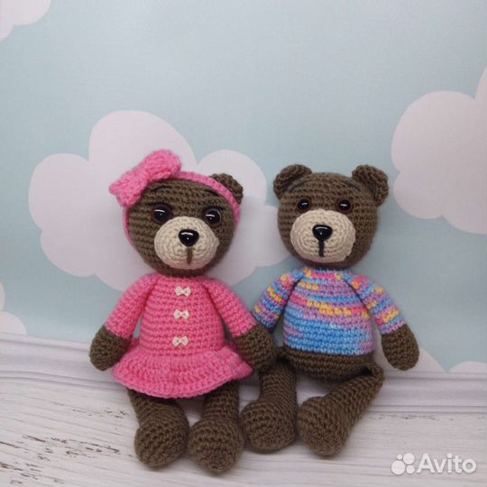 Вязаные игрушки ручной работы на заказ