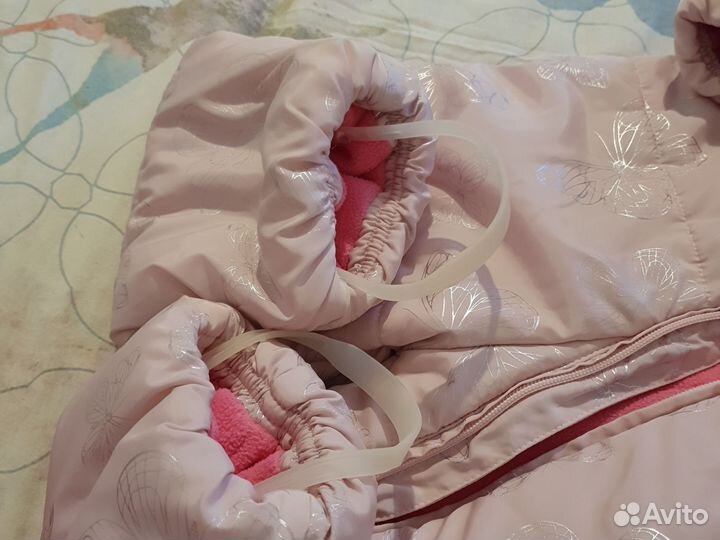 Зимний комбинезон для девочки, 92