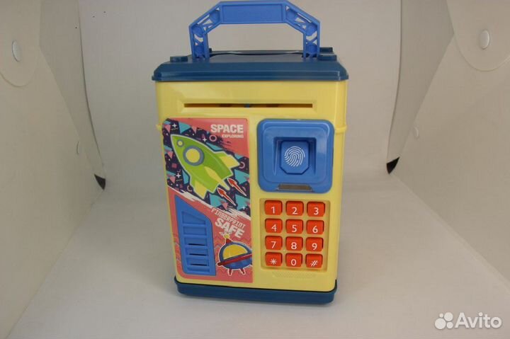 Копилка сейф с отпечатком пальца подарок