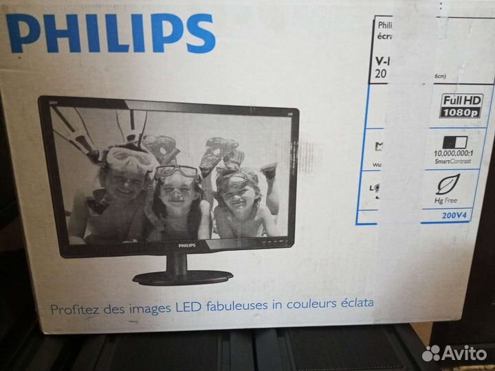 Монитор Philips 200v4qsbr