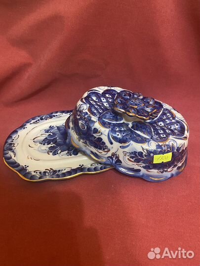 Масленка гжель