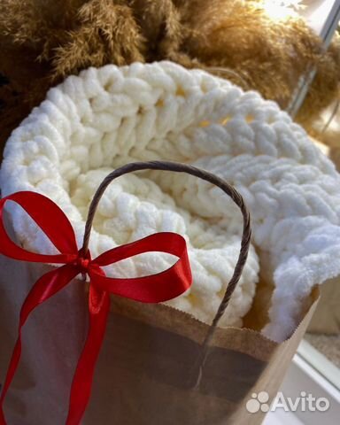 Плед детский плюшевый