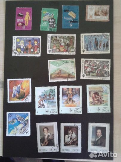 Марки разной тематики