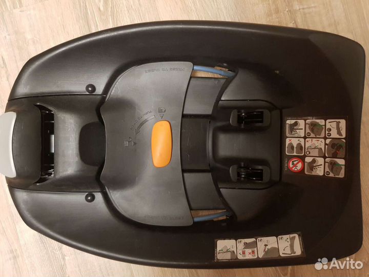 Автолюлька cybex aton Q base 0+ с базой isofix