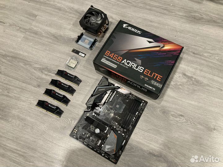 Комплект Ryzen 5 Pro 4650G/G.Skill 32GB/Vega 7/SSD