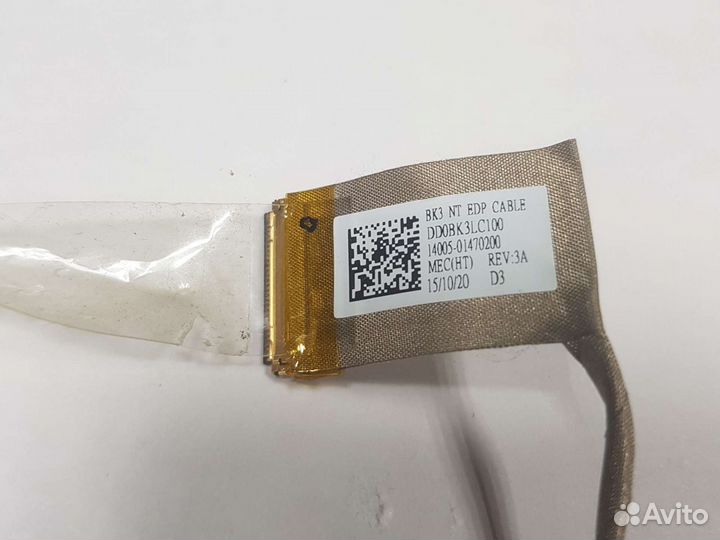 Шлейф матрицы asus n751j