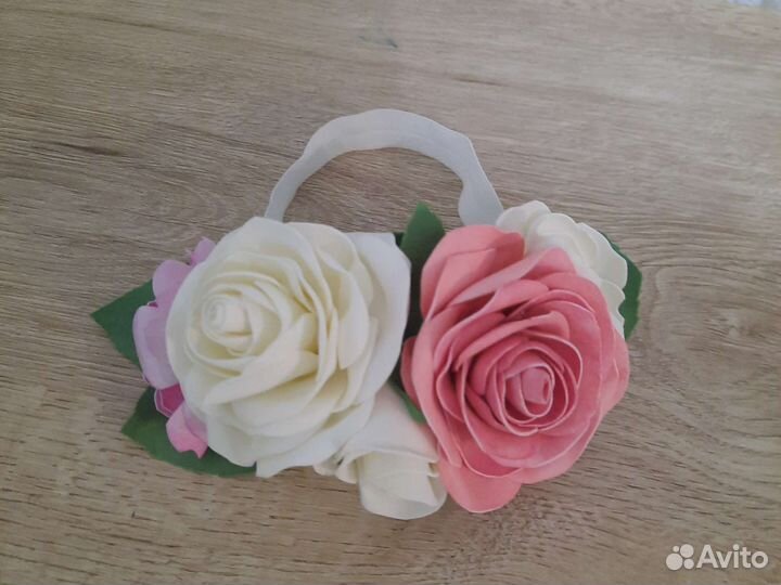 Повязка на голову для девочки