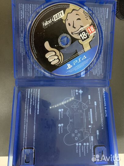 Fallout 4 goty ps4 диск