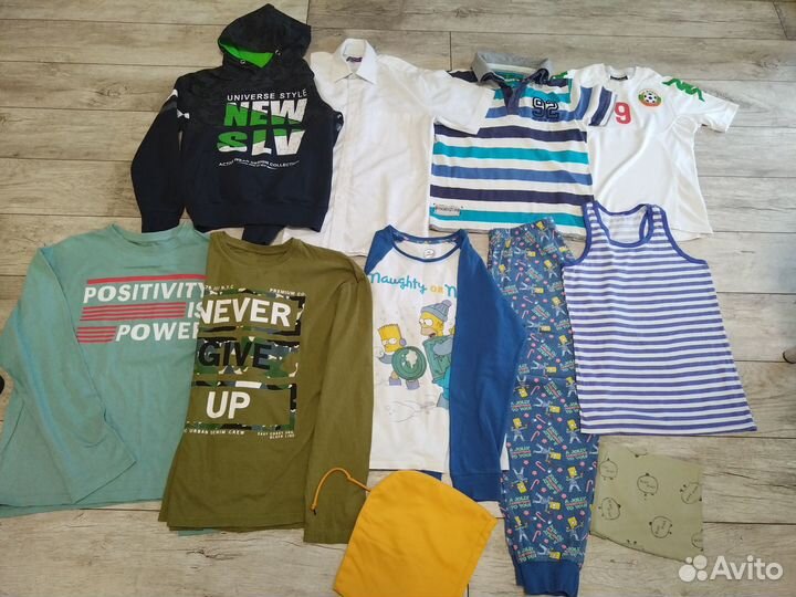 Пакетом вещи на подростка, 135-140 см