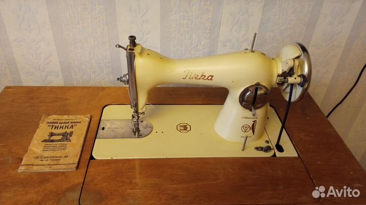 Швейная машинка tikkakoski винтаж 1953г