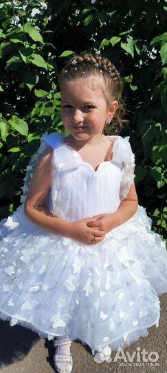 Платье для девочки 122