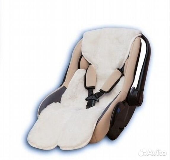 Накидка на сиденье овчина