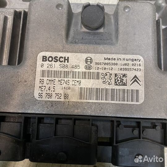 Блок управления двигателем Peugeot 408