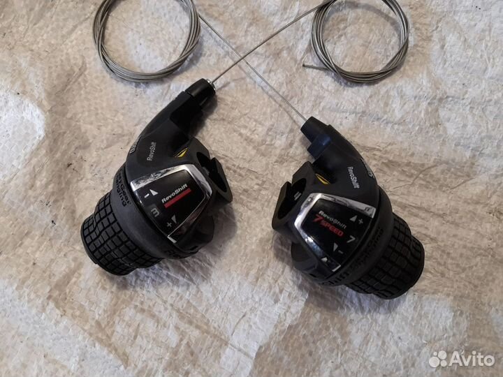 Манетки shimano RevoShift 3/7speed