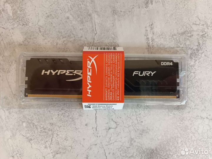 Kingston Furry Beast DDR4-8/16gb опт/розница