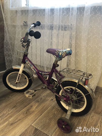 Детский велосипед бу четырехколесный