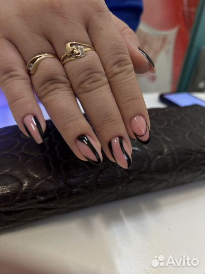 Маникюр с покрытием гель лак