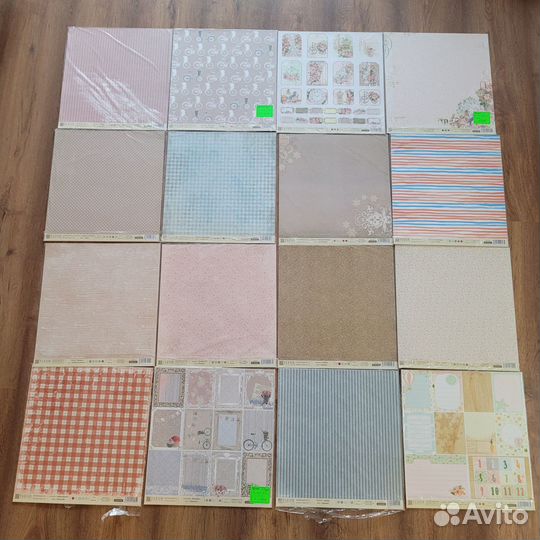 Бумага для скрапбукинга 30,5х30,5 см Fleur Desing