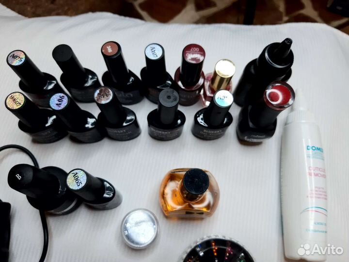 Набор для маникюра шилак плюс лампа