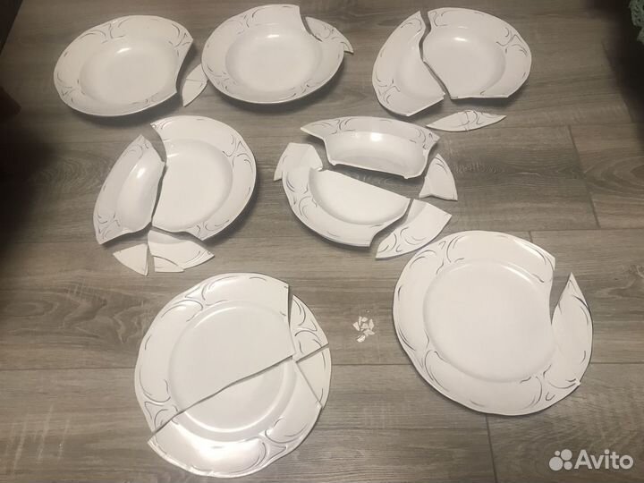 Бой посуды нкмп РСФСР имени Калинина 1929-1940 гг