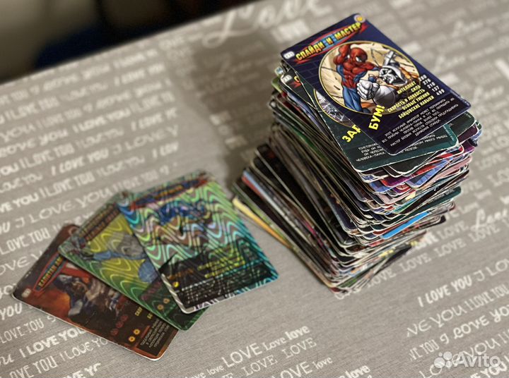 Карточки. Лот №1 / Человек-паук, 1 серия