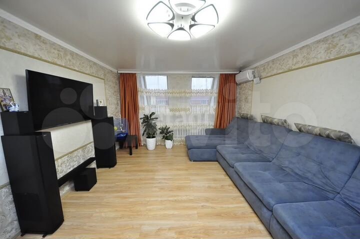 2-к. квартира, 72,1 м², 6/6 эт.