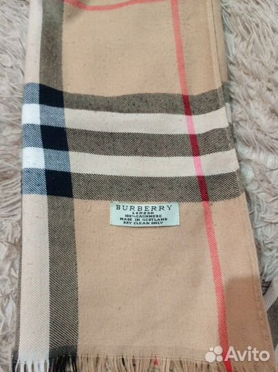 Шарф burberry оригинал