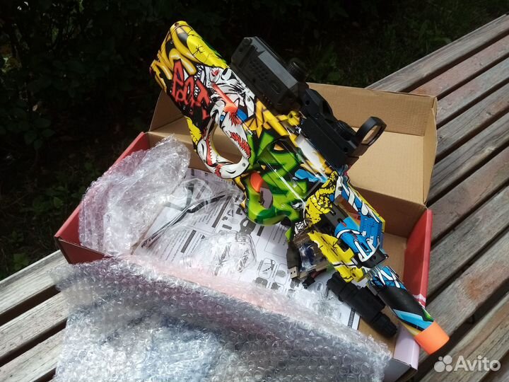 Орбизный автомат P90 с водными пулями