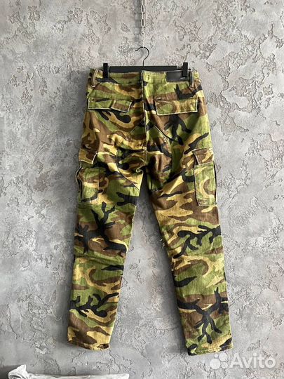 Amiri camo cargo джинсы