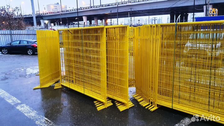 Инвентарное строительное ограждение арт. 1439