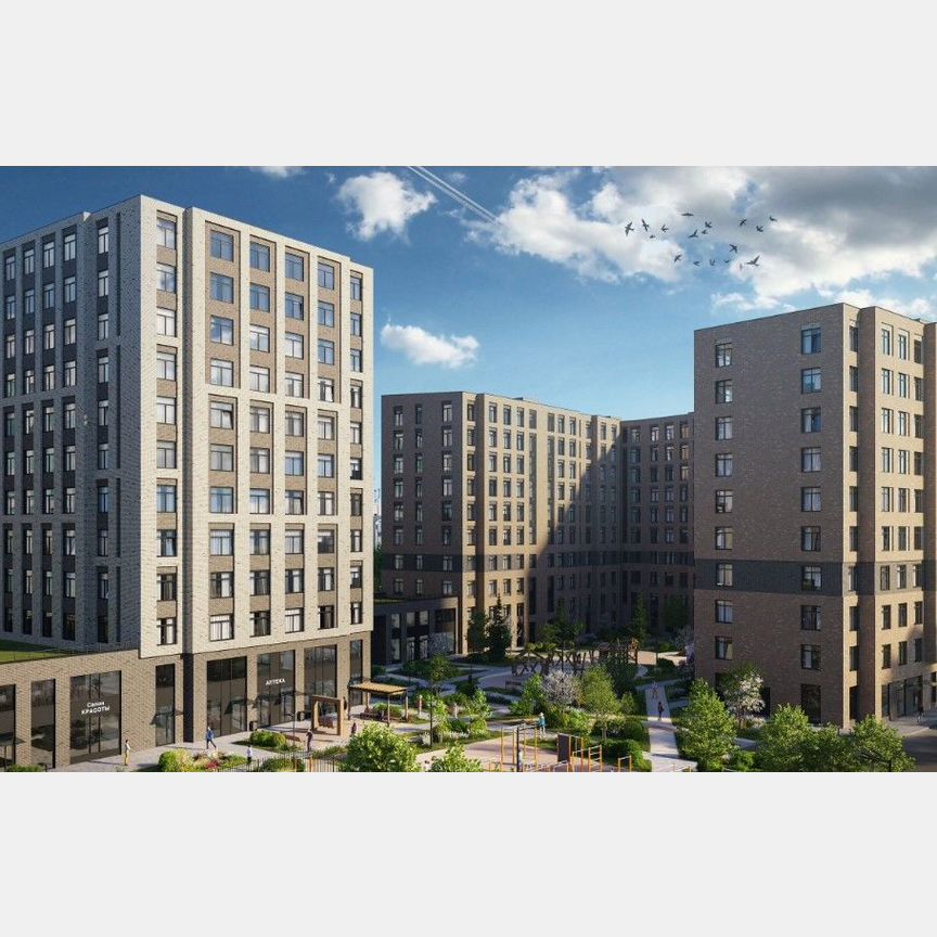1-к. квартира, 36,3 м², 3/13 эт.