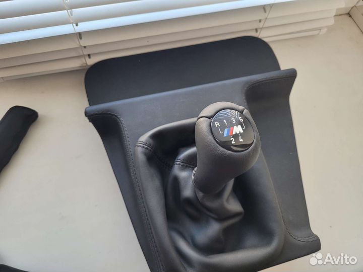 Площадка ручка МКПП bmw e34 m5 бмв е34 м5 кожа