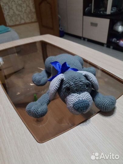 Плюшевая собака