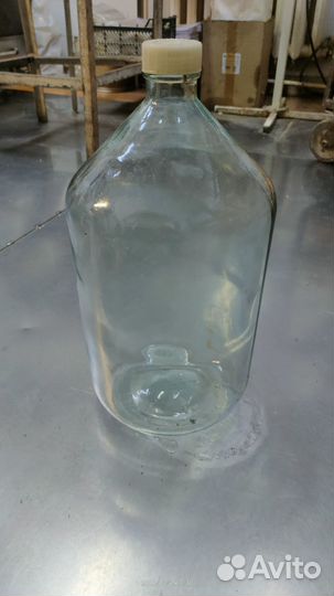 Бутылка стеклянная 20 литров