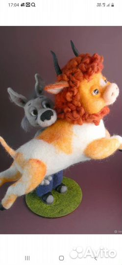 Валяные игрушки