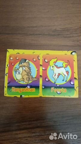 Наклейки покемон