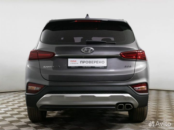 Hyundai Santa Fe 2.0 AT, 2019, 32 600 км