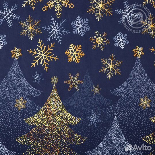 Бязь Премиум Северная корона 220см