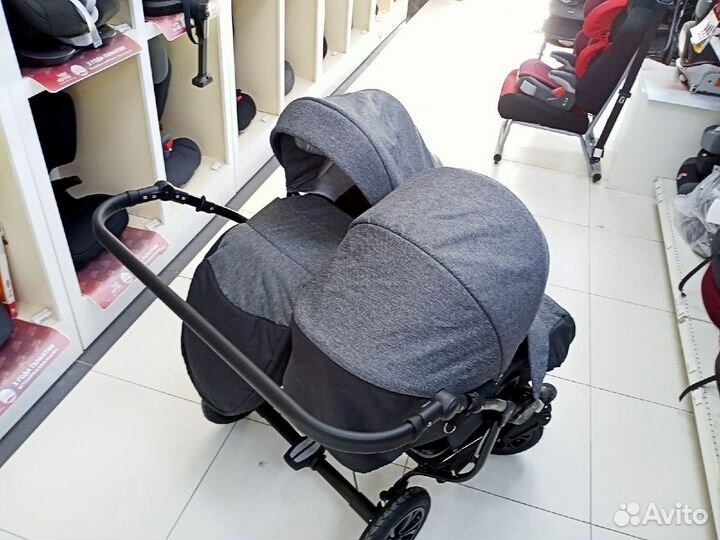 Коляска 2в1 Indigo Sharlotte Sity Duo