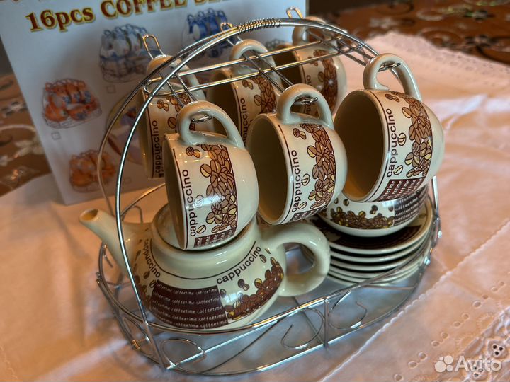 Кофейный сервиз новый