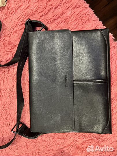 Мужской кожаный портфель
