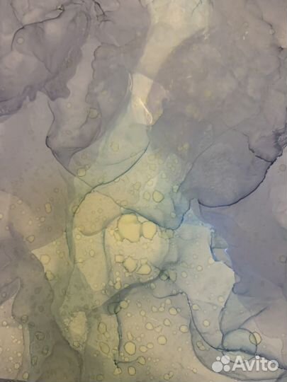 Нежная спокойная картина чернилами 1000*700